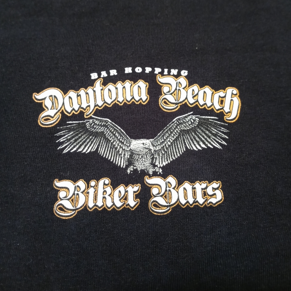 2014 Daytona Beach Biker Bar Hoping Tee - Picture 3 of 5